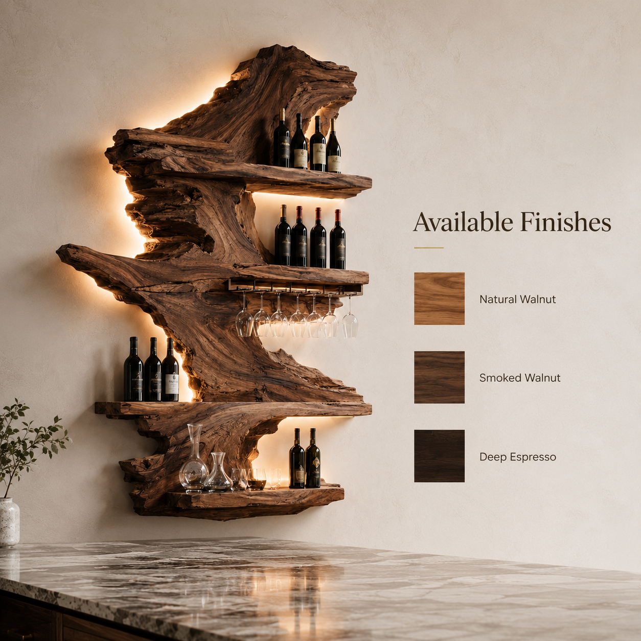 Soren Wall Mounted Wine Rack - Design 296 - product image 11