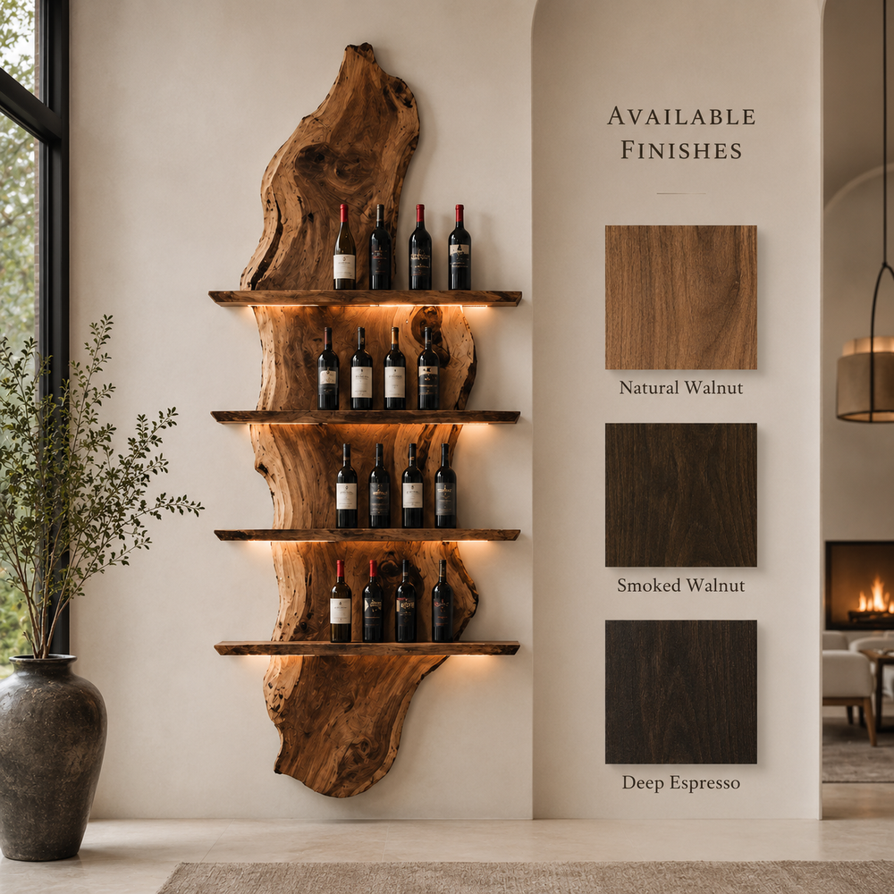Veyra Warm Wood Wine Rack - Design 298 - product image 10