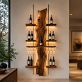 Rowan Solid Wood Wine Holder - Design 301 - main view