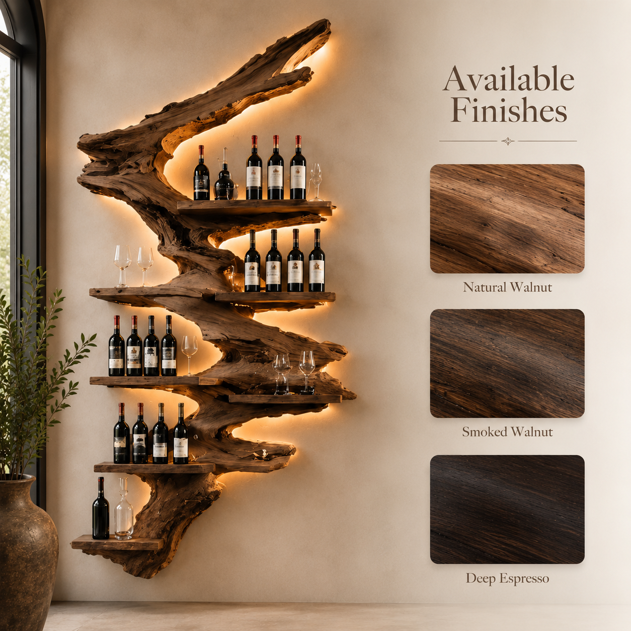 Isla Home Bar Wine Holder - Design 303 - product image 09