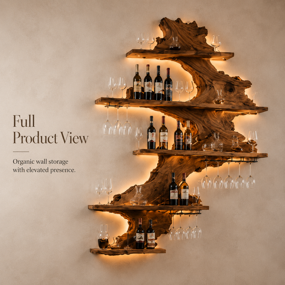 Soren Wall Mounted Wine Rack - Design 304 - product image 03