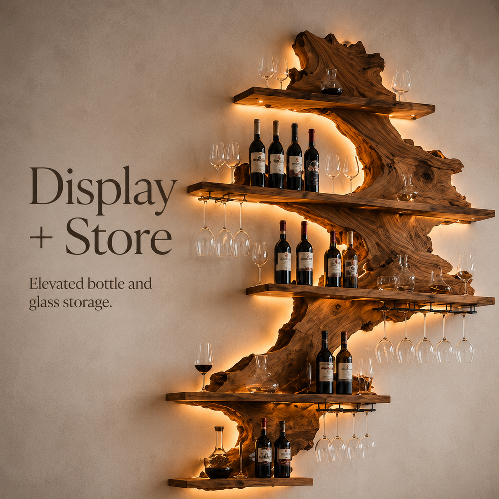 Soren Wall Mounted Wine Rack - Design 304 - product image 07