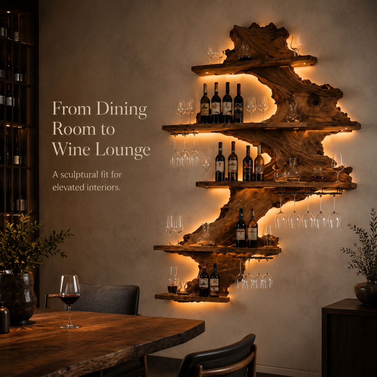 Soren Wall Mounted Wine Rack - Design 304 - product image 10