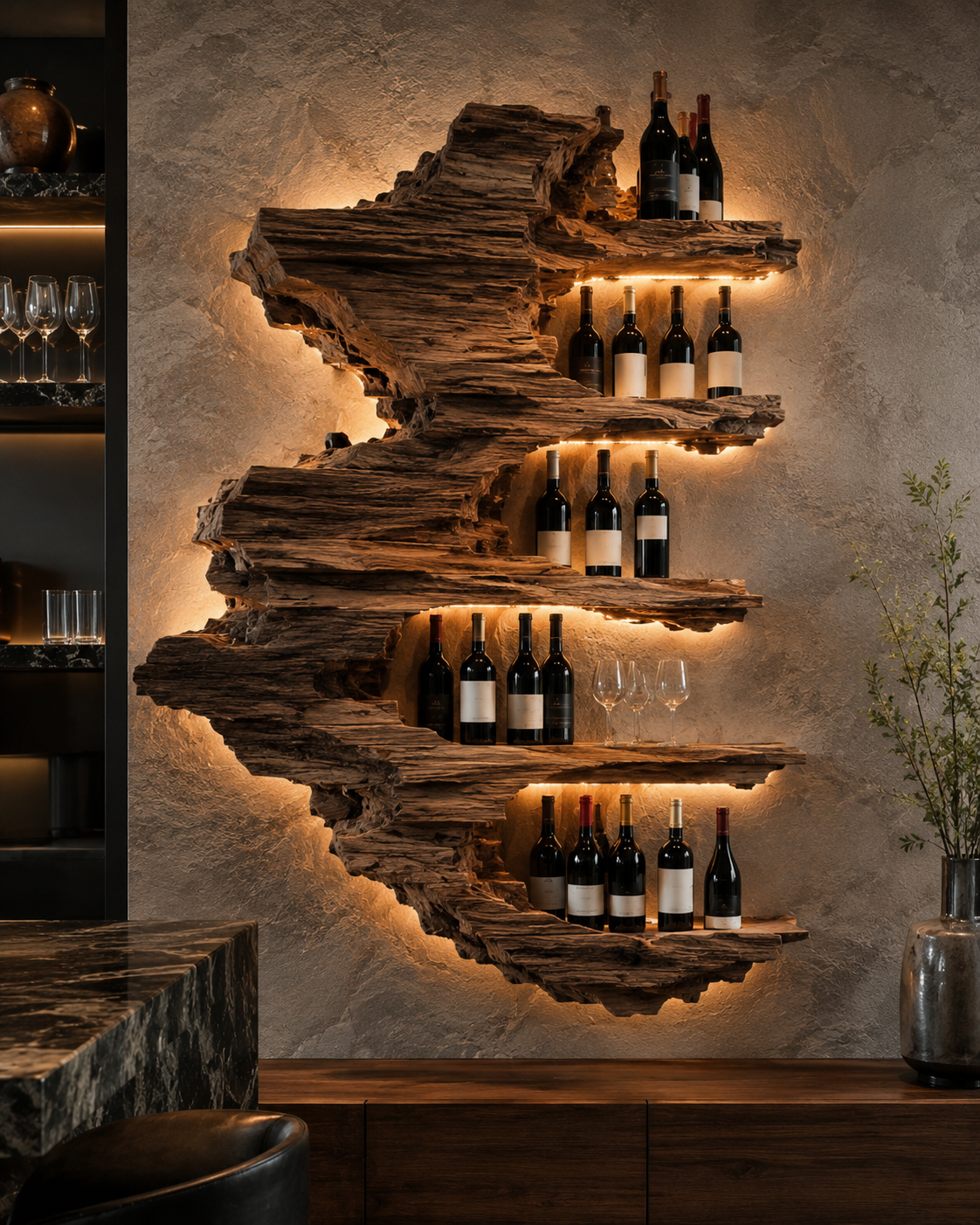 Calder Statement Wine Holder - Design 307 - main view
