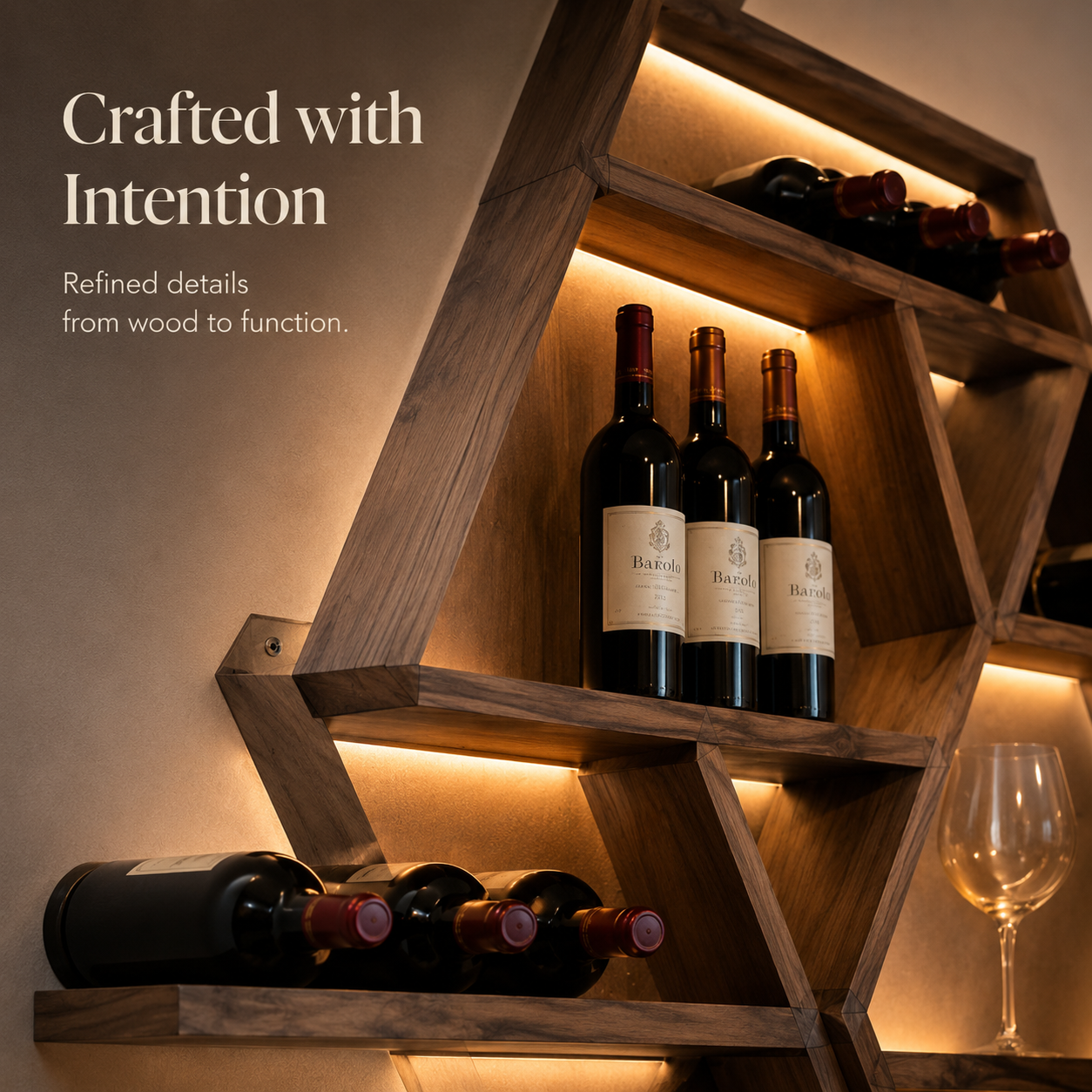 Isla Home Bar Wine Holder - Design 311 - product image 06