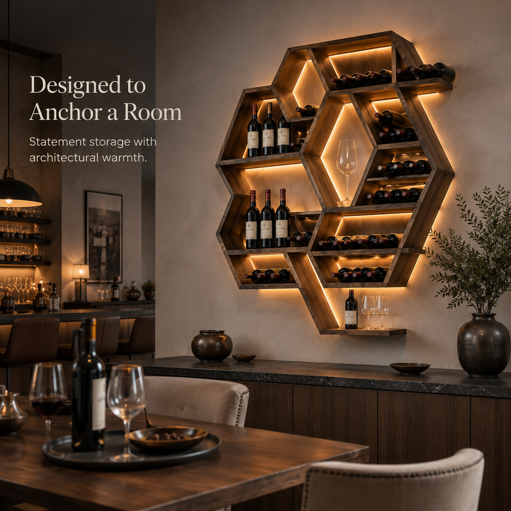 Isla Home Bar Wine Holder - Design 311 - product image 10