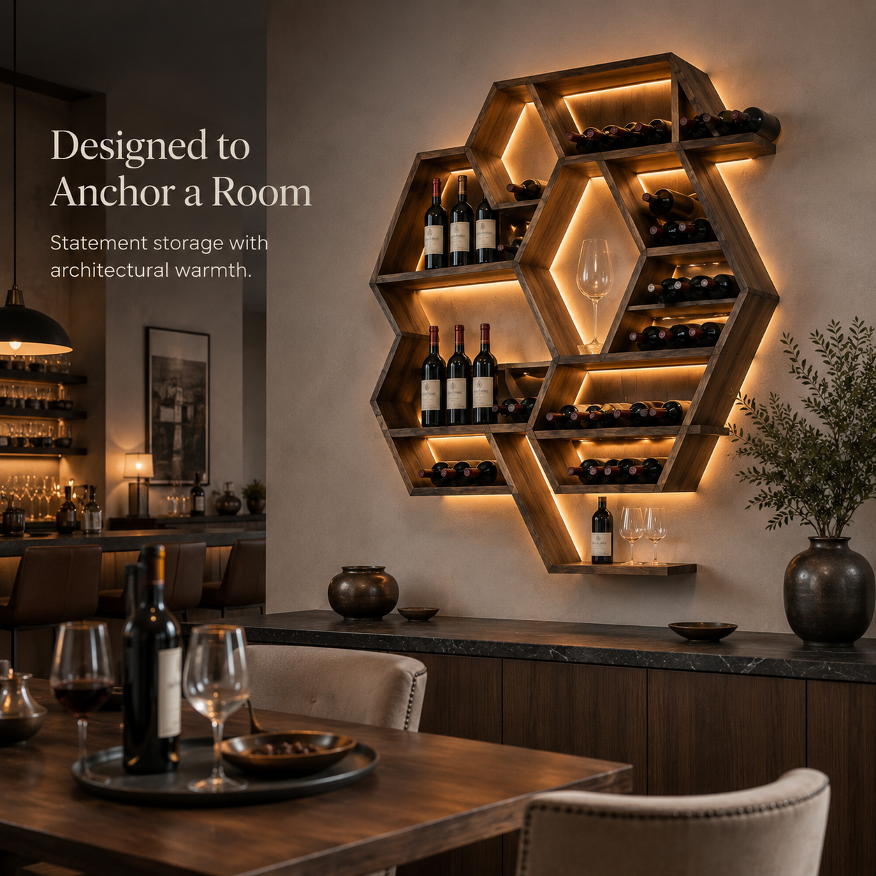 Isla Home Bar Wine Holder - Design 311 - product image 10