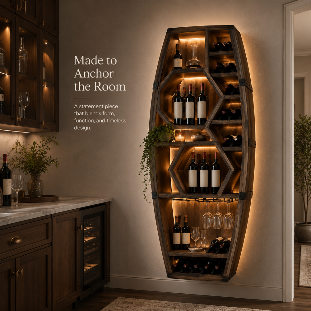 Calder Statement Wine Holder - Design 315 - product image 04