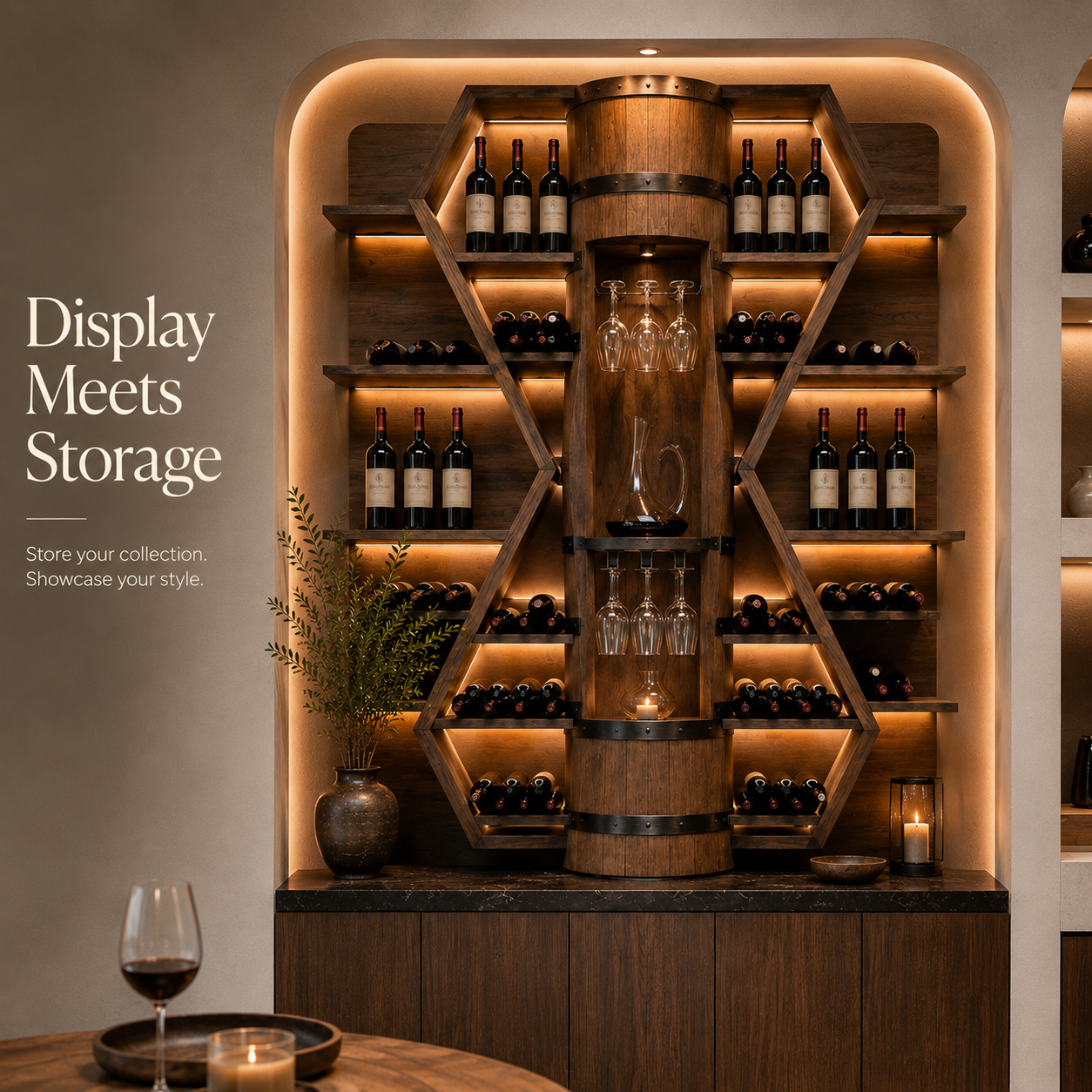Marin Gallery Wine Rack - Design 318 - product image 05