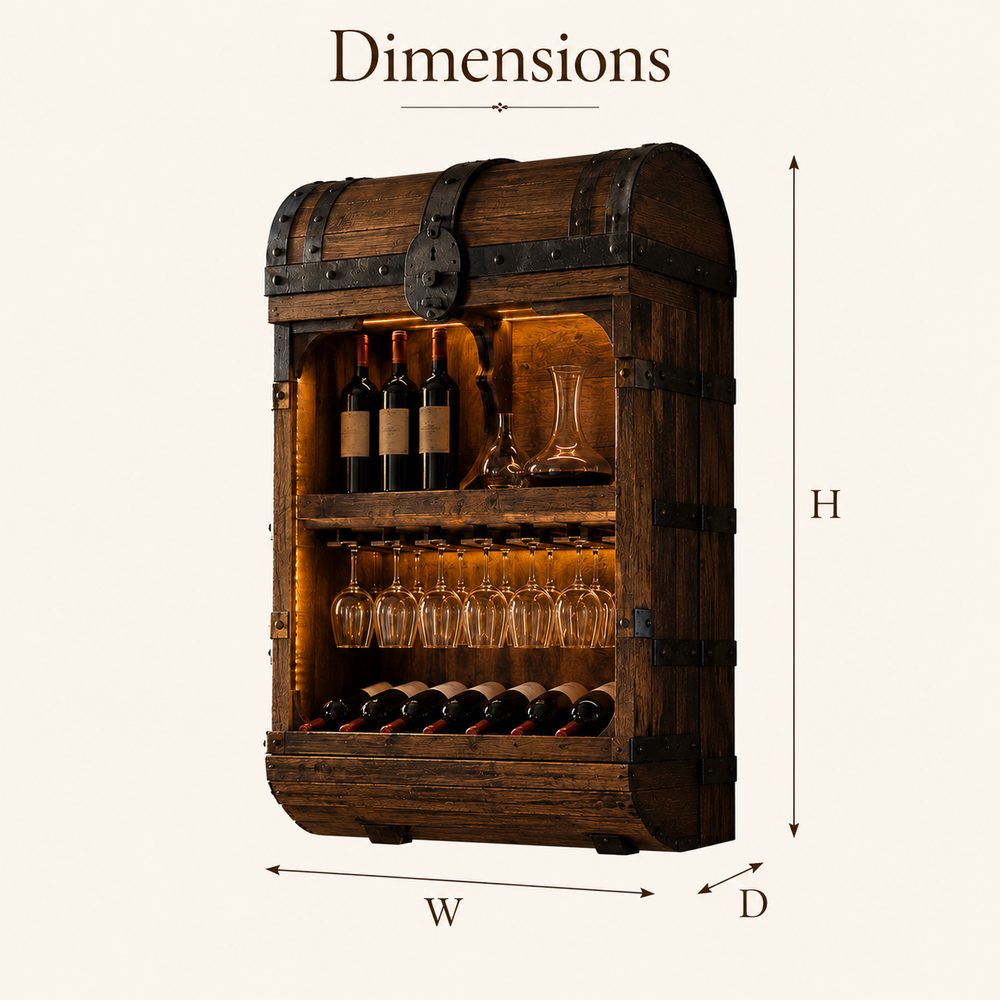 Rowan Solid Wood Wine Holder - Design 320 - product image 07