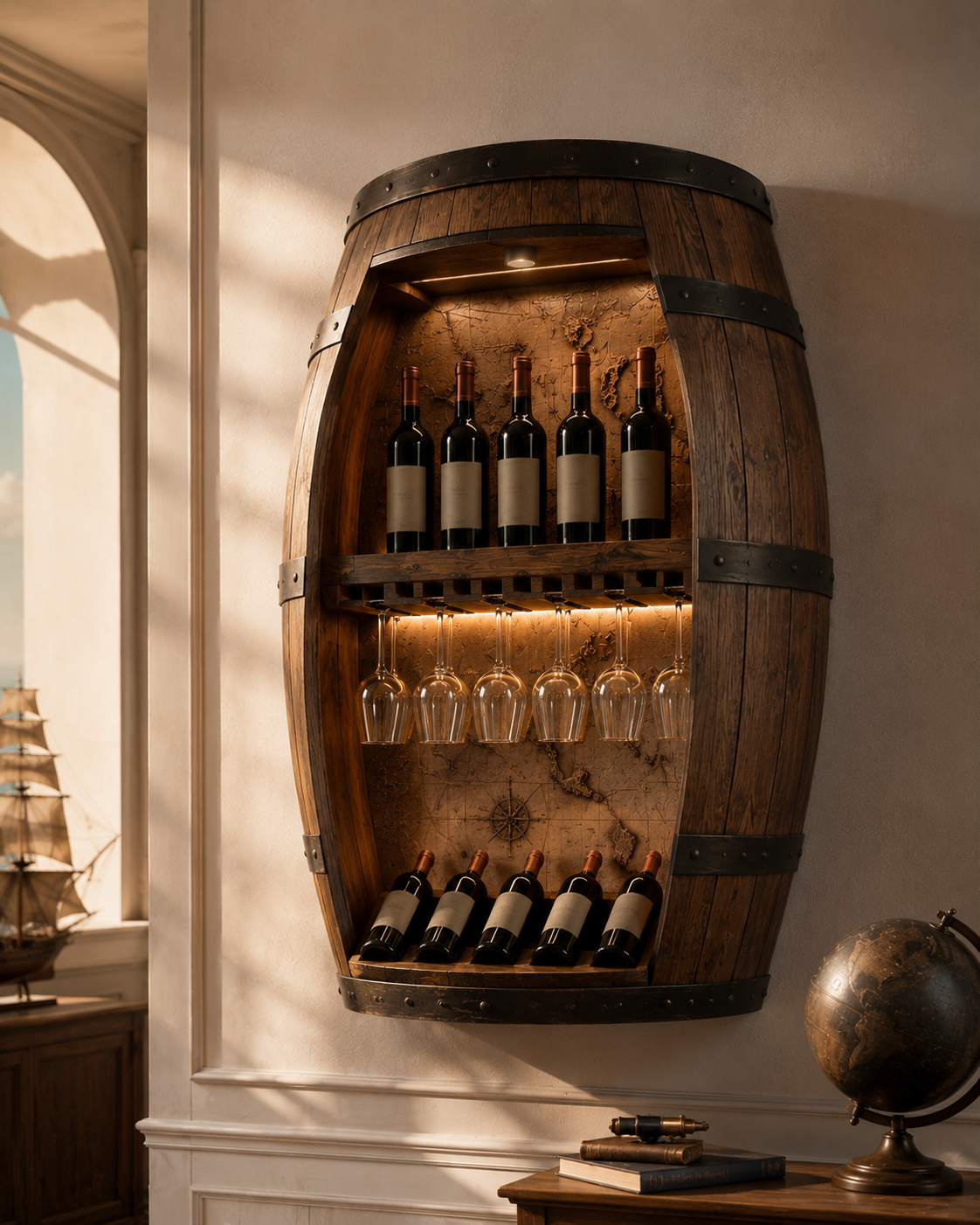 Marin Gallery Wine Rack - Design 321 - main view