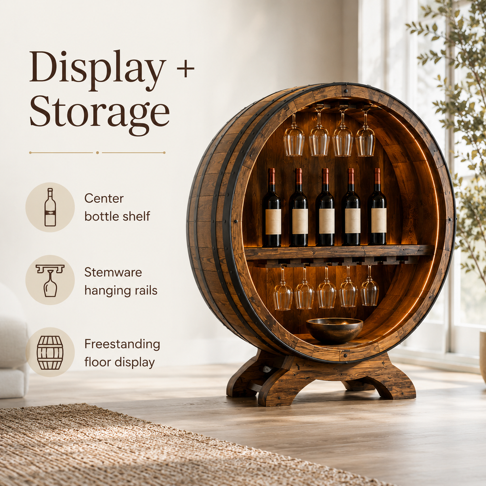Isla Home Bar Wine Holder - Design 322 - product image 06