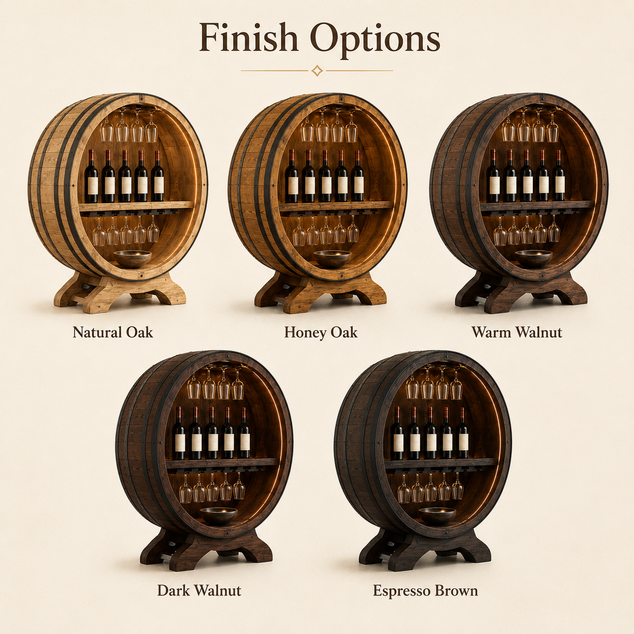 Isla Home Bar Wine Holder - Design 322 - product image 10