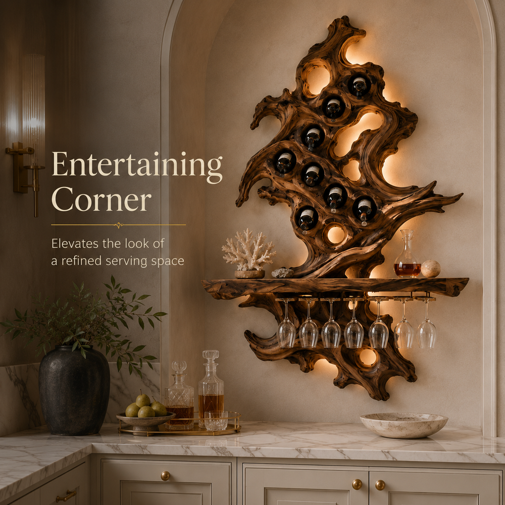 Soren Wall Mounted Wine Rack - Design 323 - product image 09