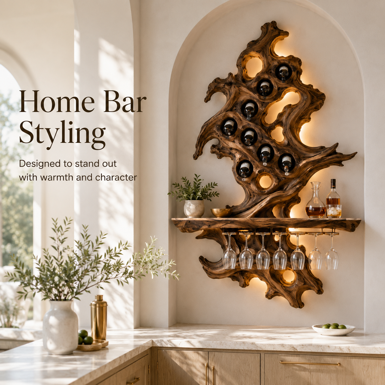 Soren Wall Mounted Wine Rack - Design 323 - product image 10