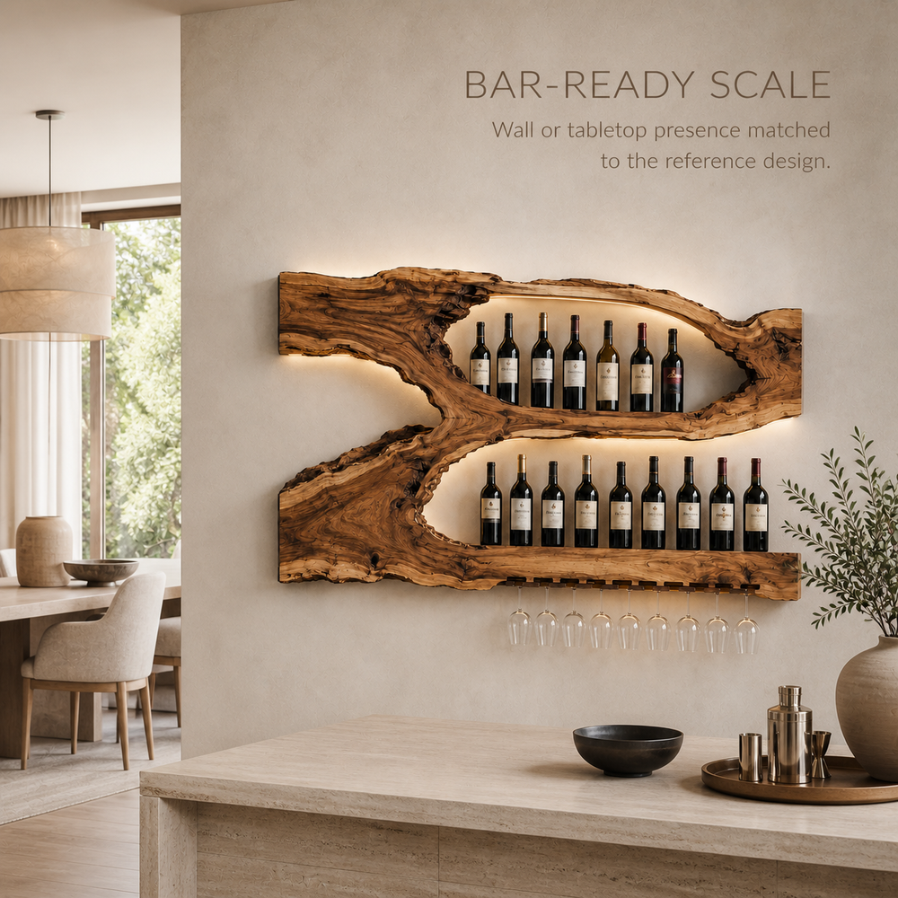 Marin Gallery Wall Wine Rack - Design 328 - product image 04