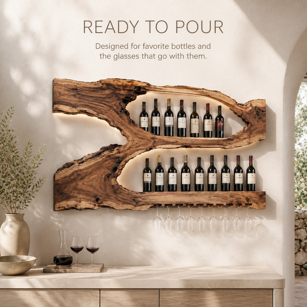Marin Gallery Wall Wine Rack - Design 328 - product image 07