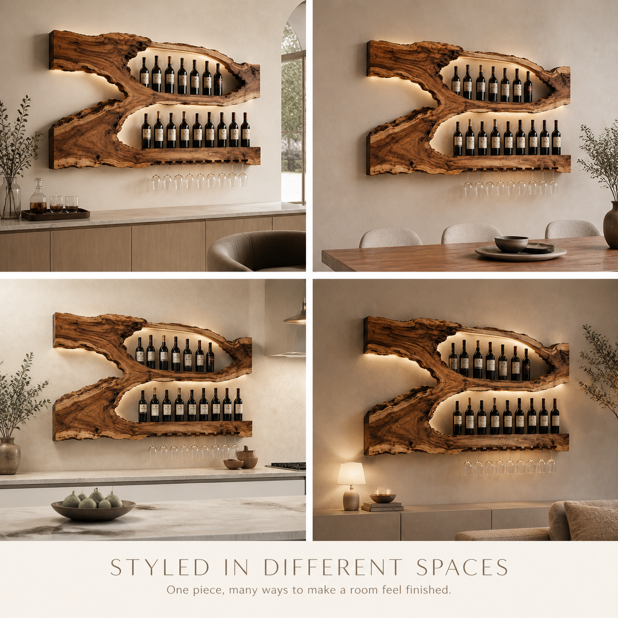 Marin Gallery Wall Wine Rack - Design 328 - product image 10