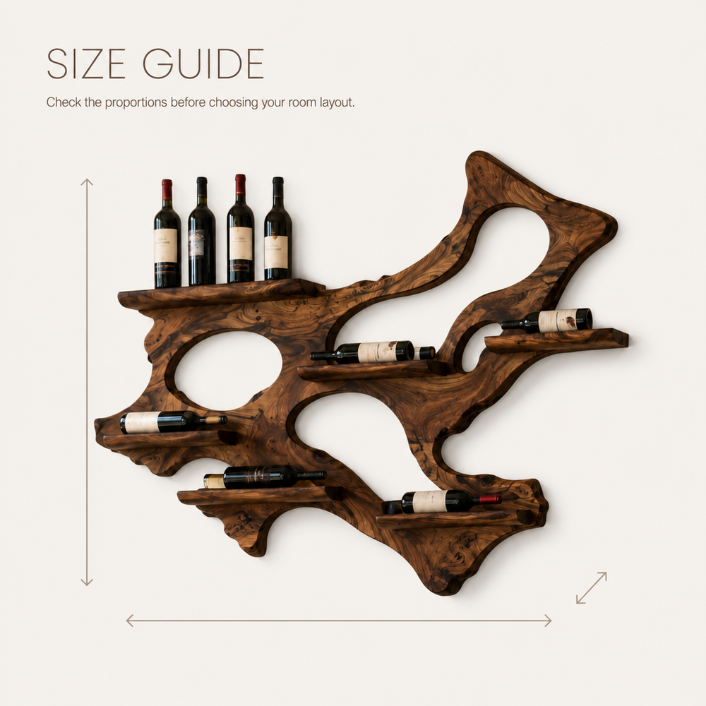Isla Home Bar Wall Wine Holder - Design 329 - product image 08