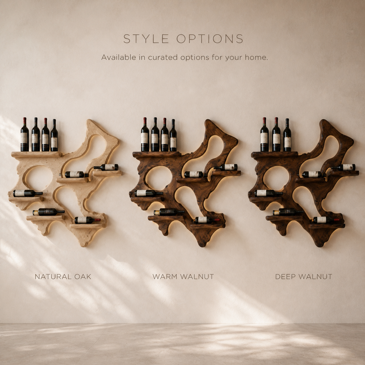 Isla Home Bar Wall Wine Holder - Design 329 - product image 11