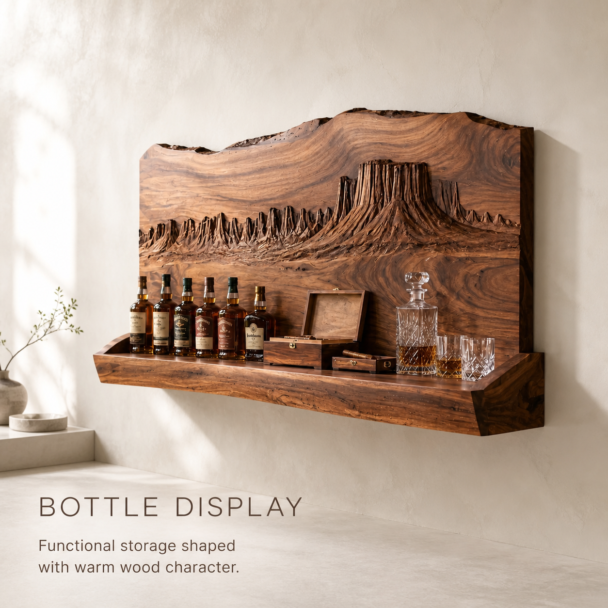 Calder Statement Wall Wine Holder - Design 333 - product image 03