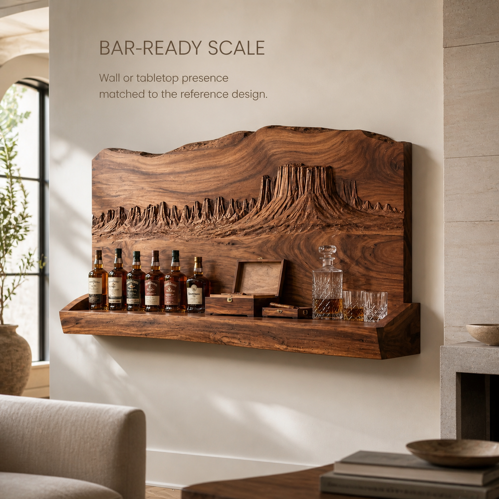 Calder Statement Wall Wine Holder - Design 333 - product image 04