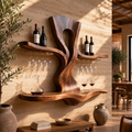 Avery Sculptural Wall Wine Rack - Design 334 - main view