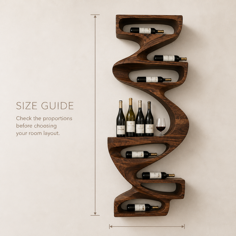 Marin Gallery Wall Wine Rack - Design 336 - product image 08