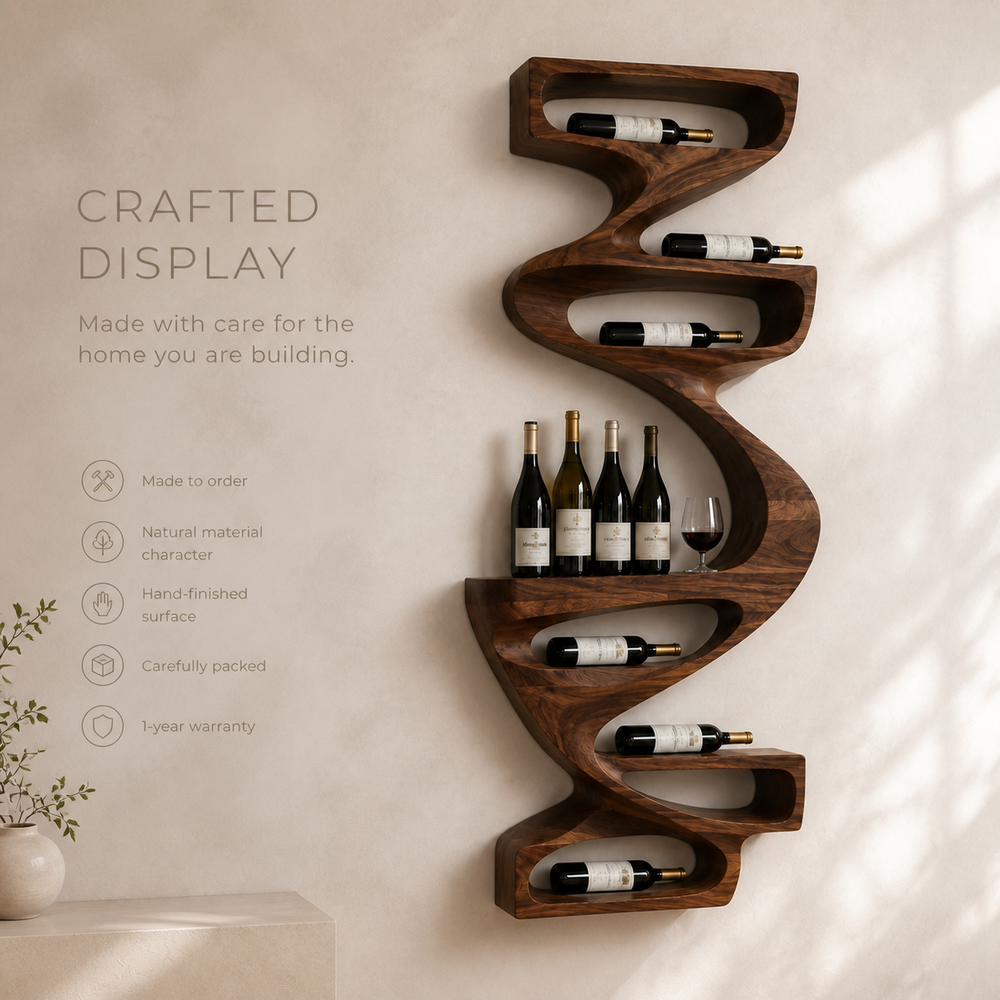 Marin Gallery Wall Wine Rack - Design 336 - product image 09