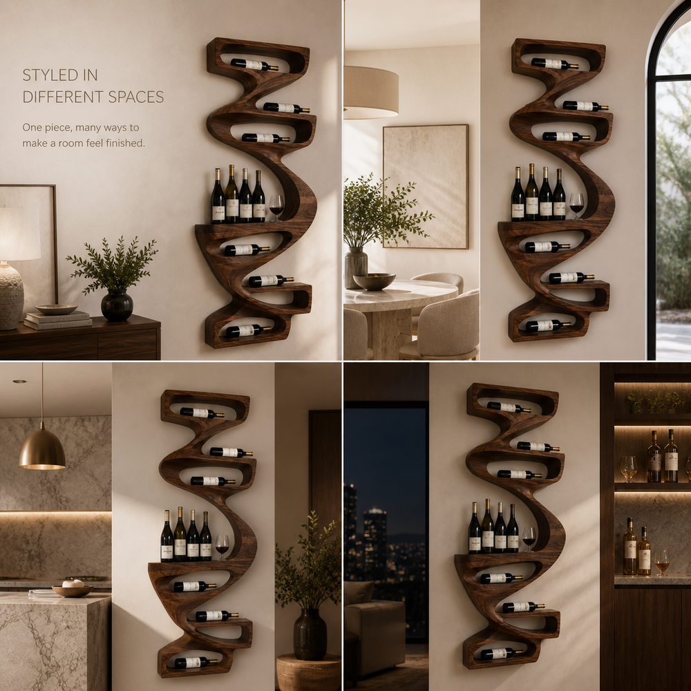 Marin Gallery Wall Wine Rack - Design 336 - product image 10