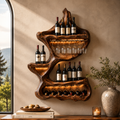 Isla Home Bar Wall Wine Holder - Design 337 - main view