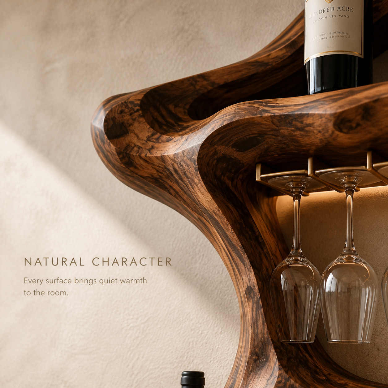 Isla Home Bar Wall Wine Holder - Design 337 - product image 05