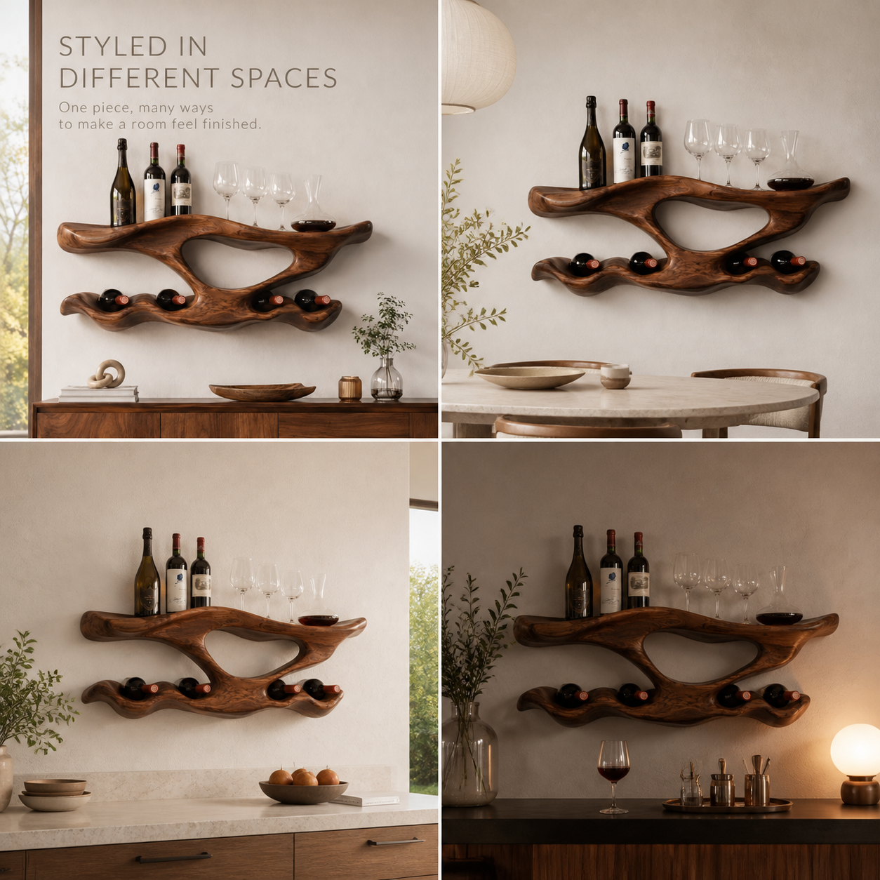 Soren Wall-Mounted Wine Rack - Design 338 - product image 10