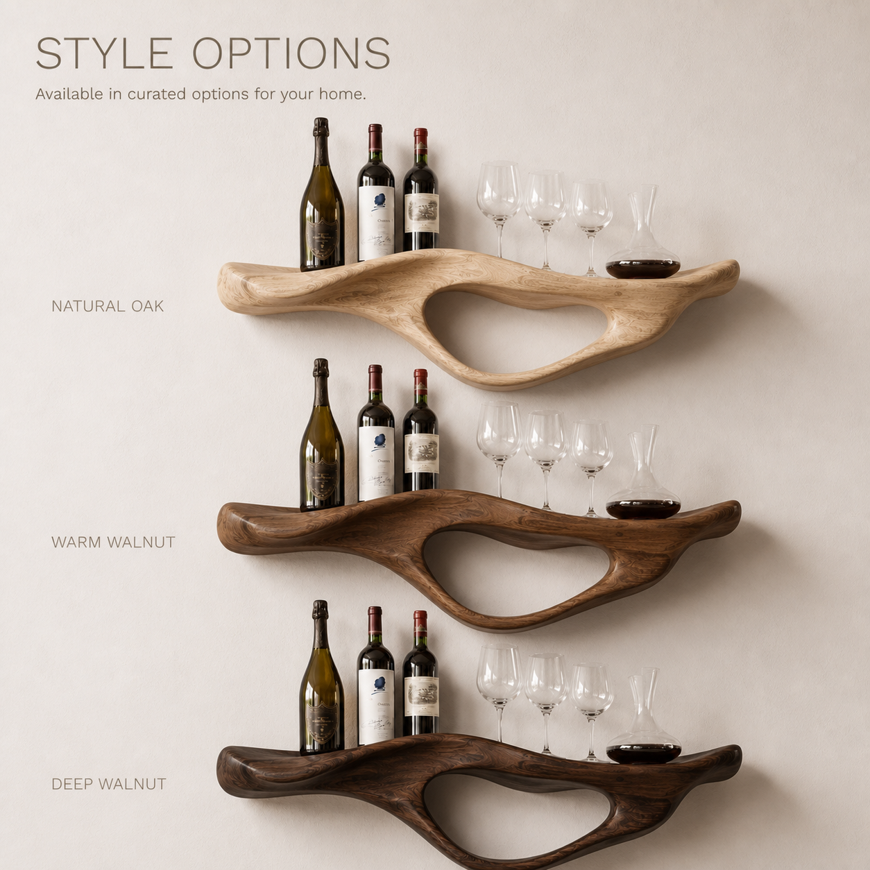 Soren Wall-Mounted Wine Rack - Design 338 - product image 11