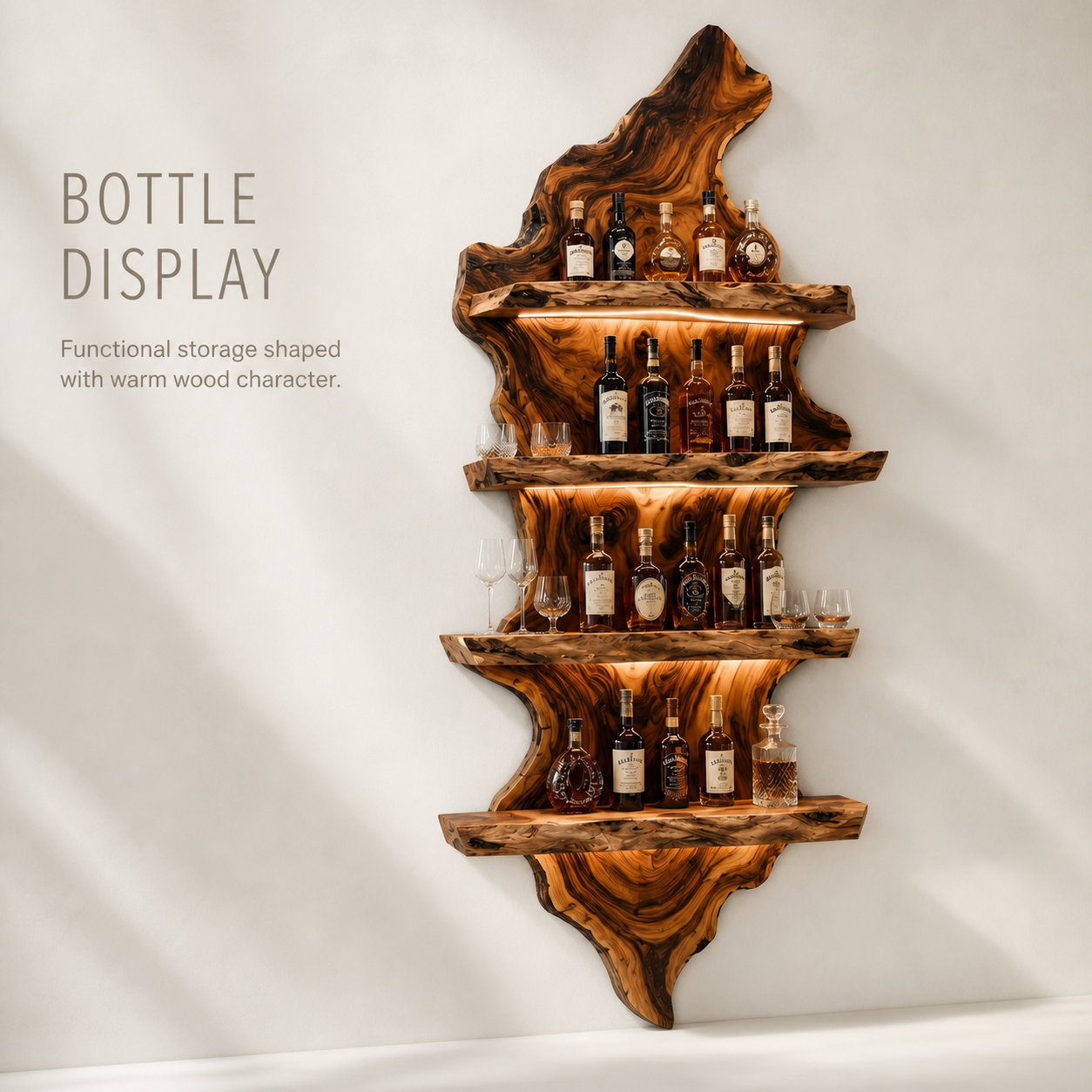 Calder Statement Wall Wine Holder - Design 341 - product image 03