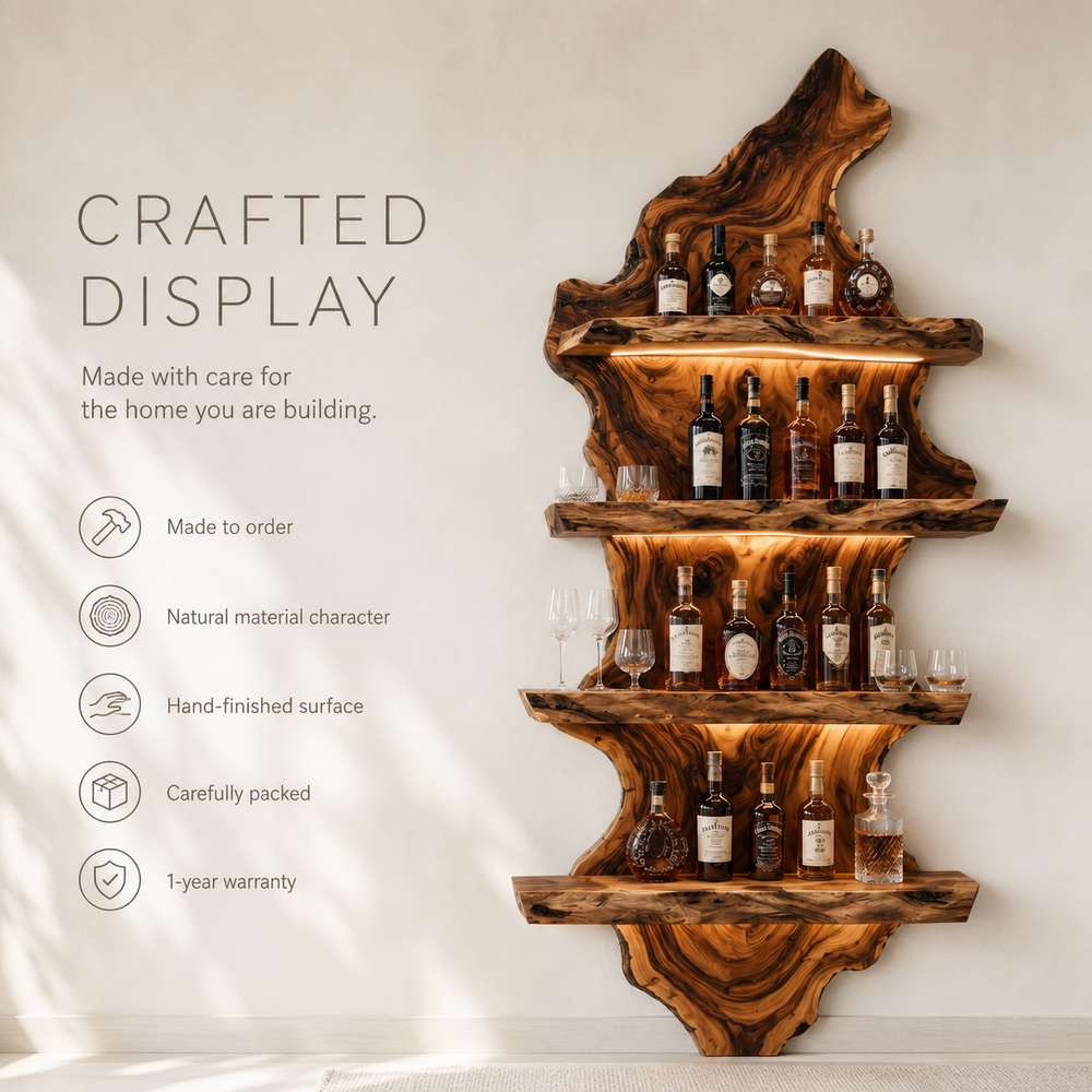 Calder Statement Wall Wine Holder - Design 341 - product image 09