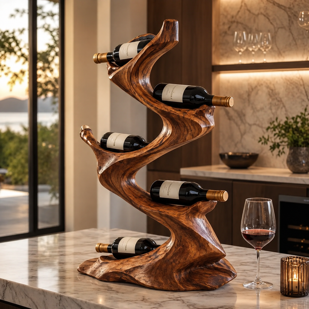 Marin Tabletop Wine Rack - Design 344 - main view