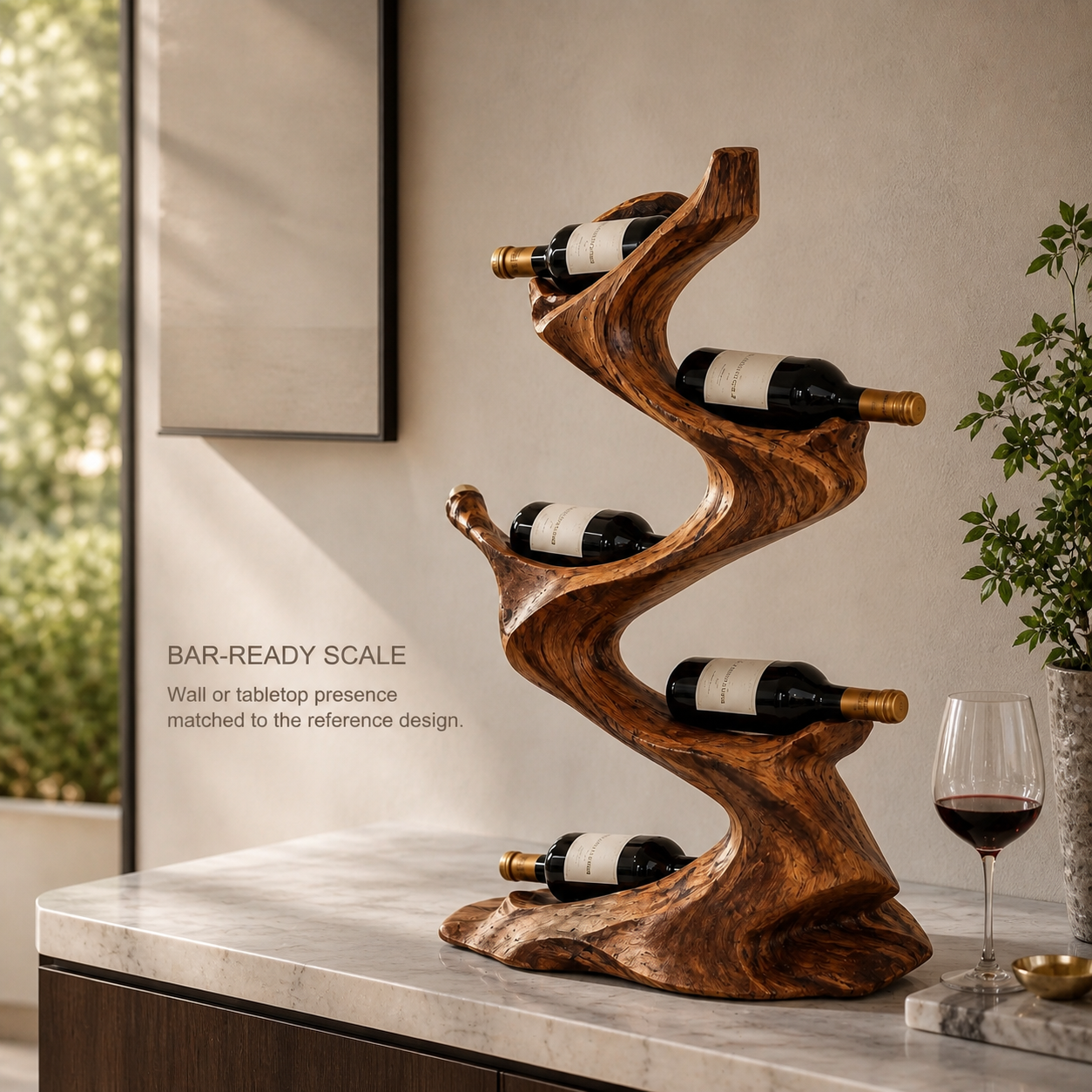 Marin Tabletop Wine Rack - Design 344 - product image 04