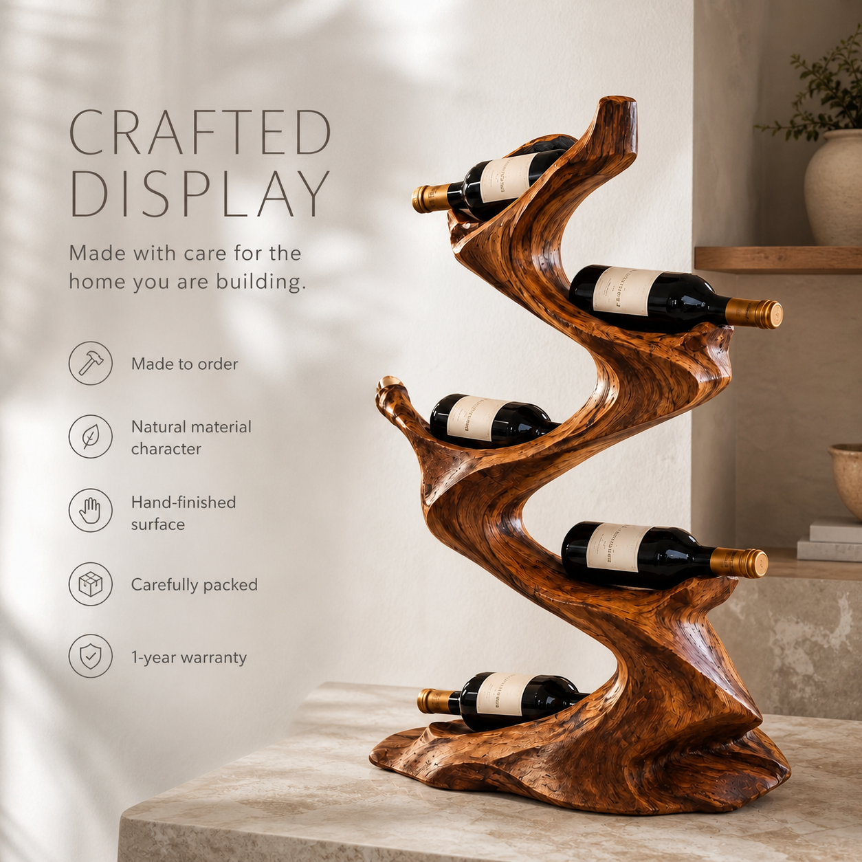 Marin Tabletop Wine Rack - Design 344 - product image 09
