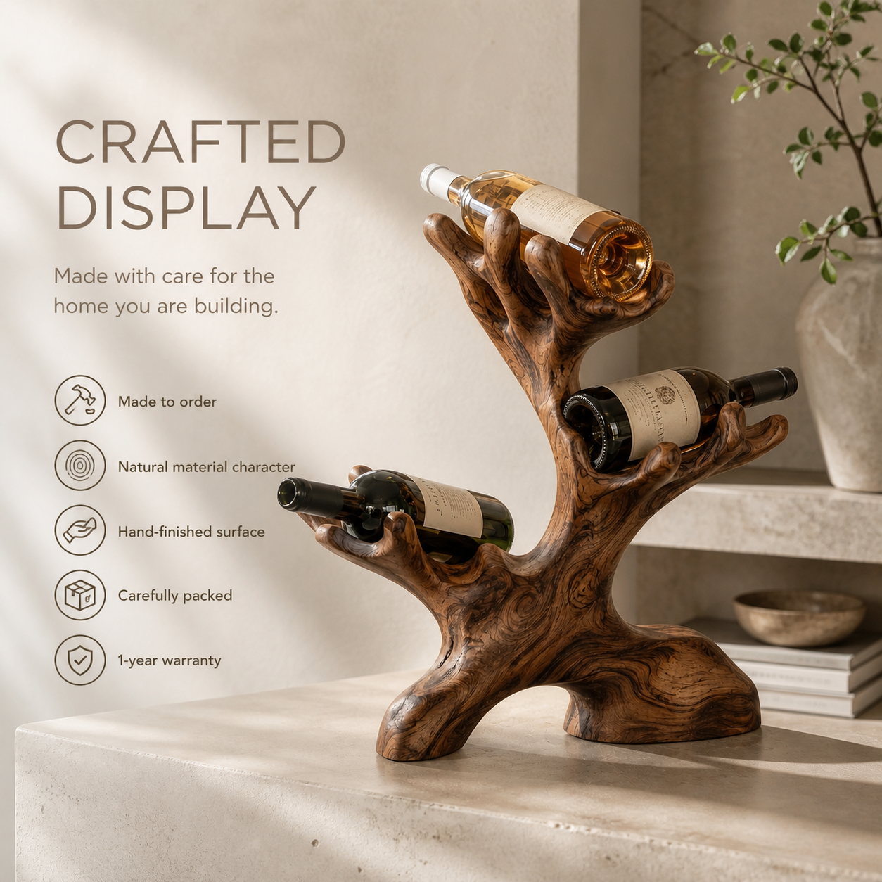 Isla Home Bar Bottle Holder - Design 345 - product image 09