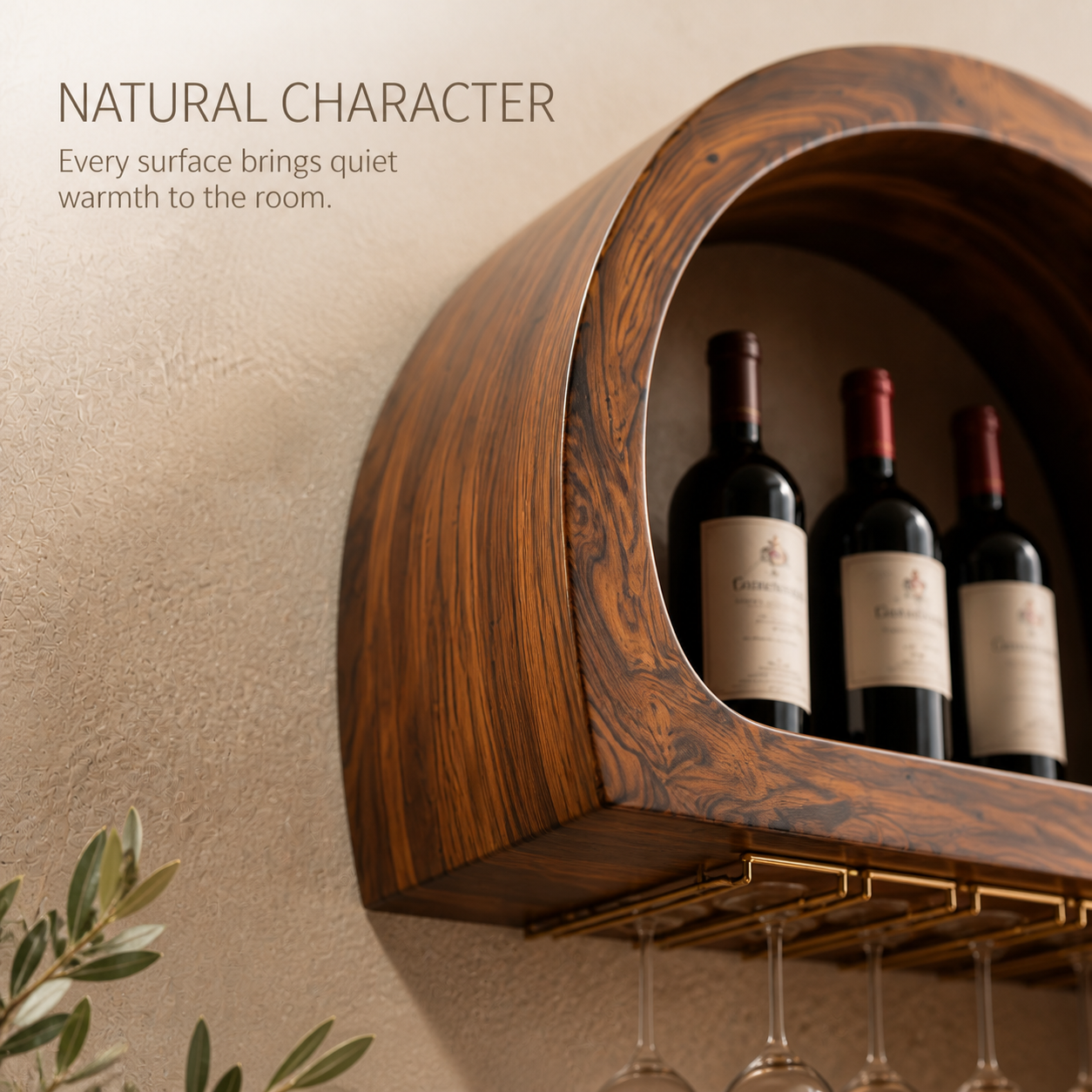 Calder Statement Wall Wine Holder - Design 349 - product image 05