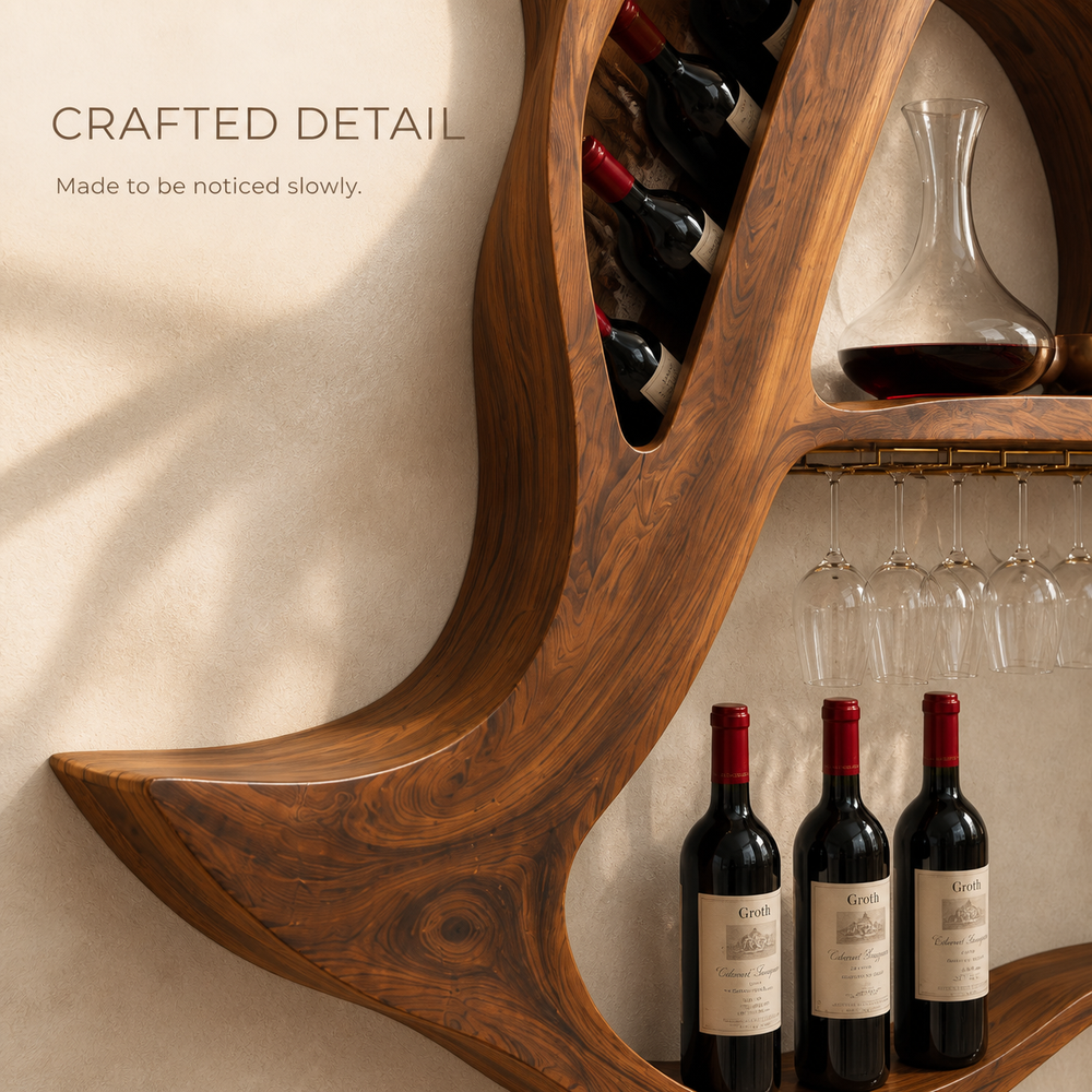 Calder Statement Wall Wine Holder - Design 349 - product image 06