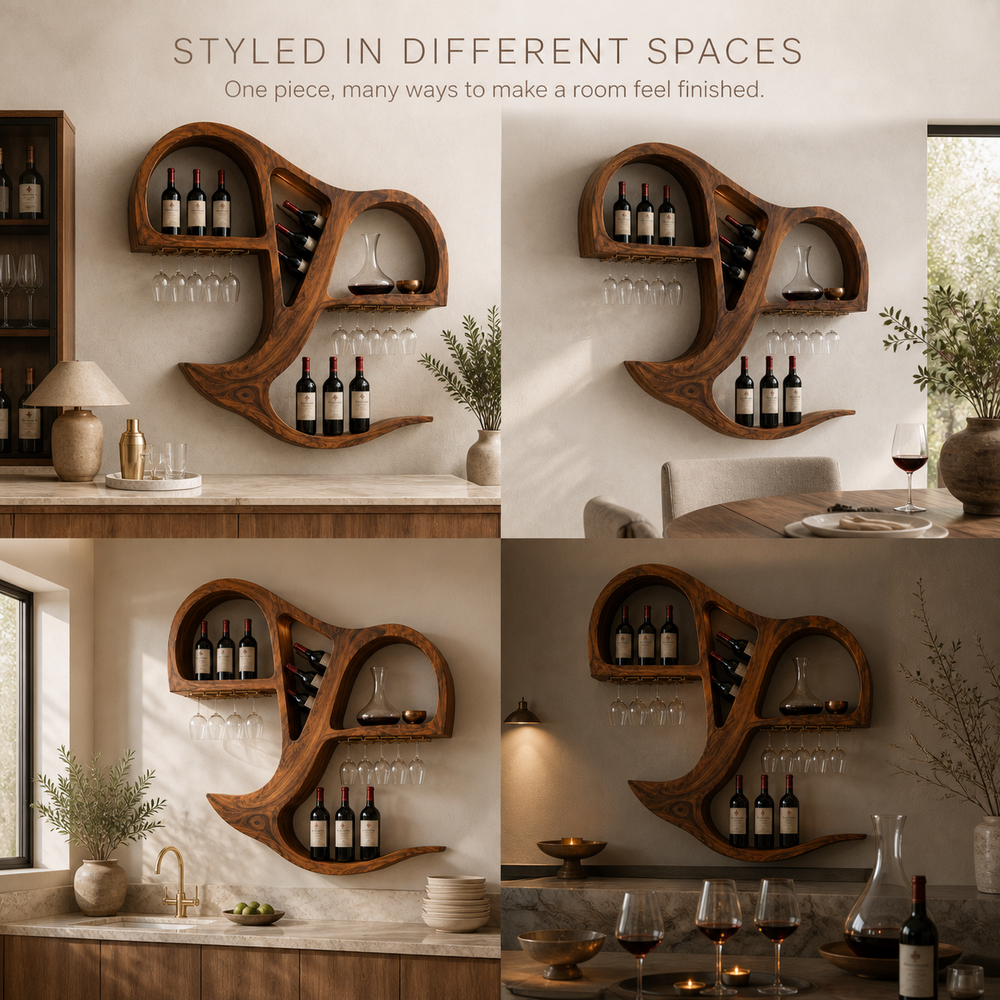 Calder Statement Wall Wine Holder - Design 349 - product image 10