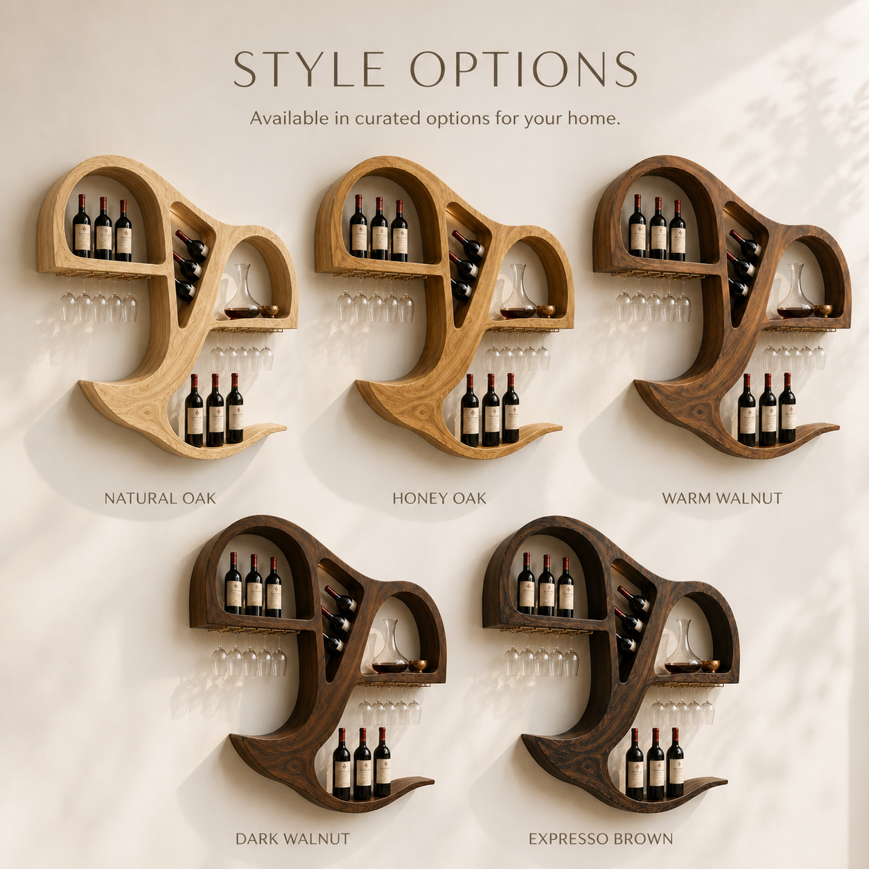 Calder Statement Wall Wine Holder - Design 349 - product image 11