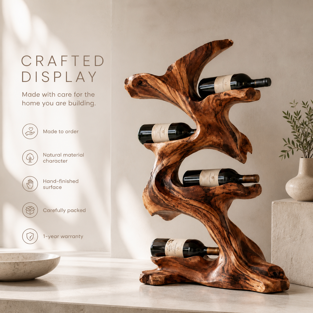 Marin Tabletop Wine Rack - Design 352 - product image 09
