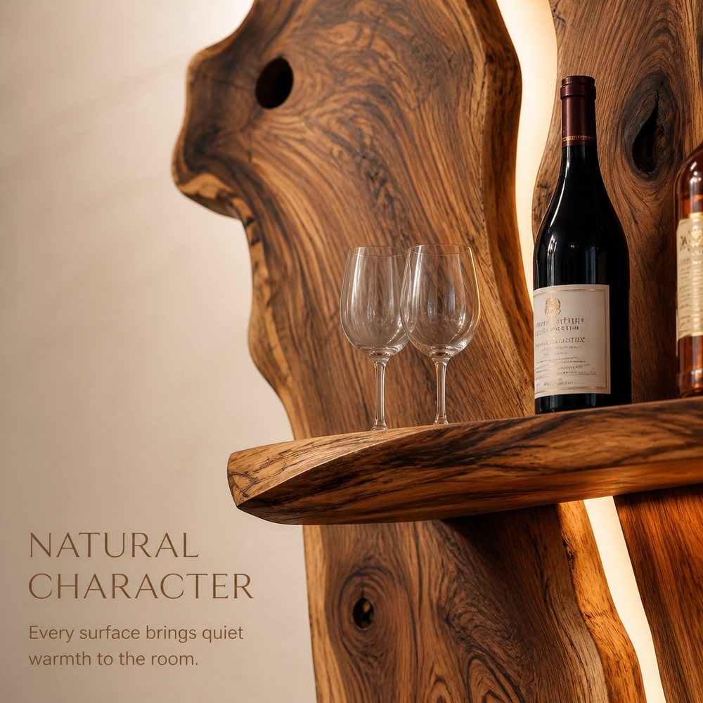 Isla Home Bar Wall Wine Holder - Design 353 - product image 05
