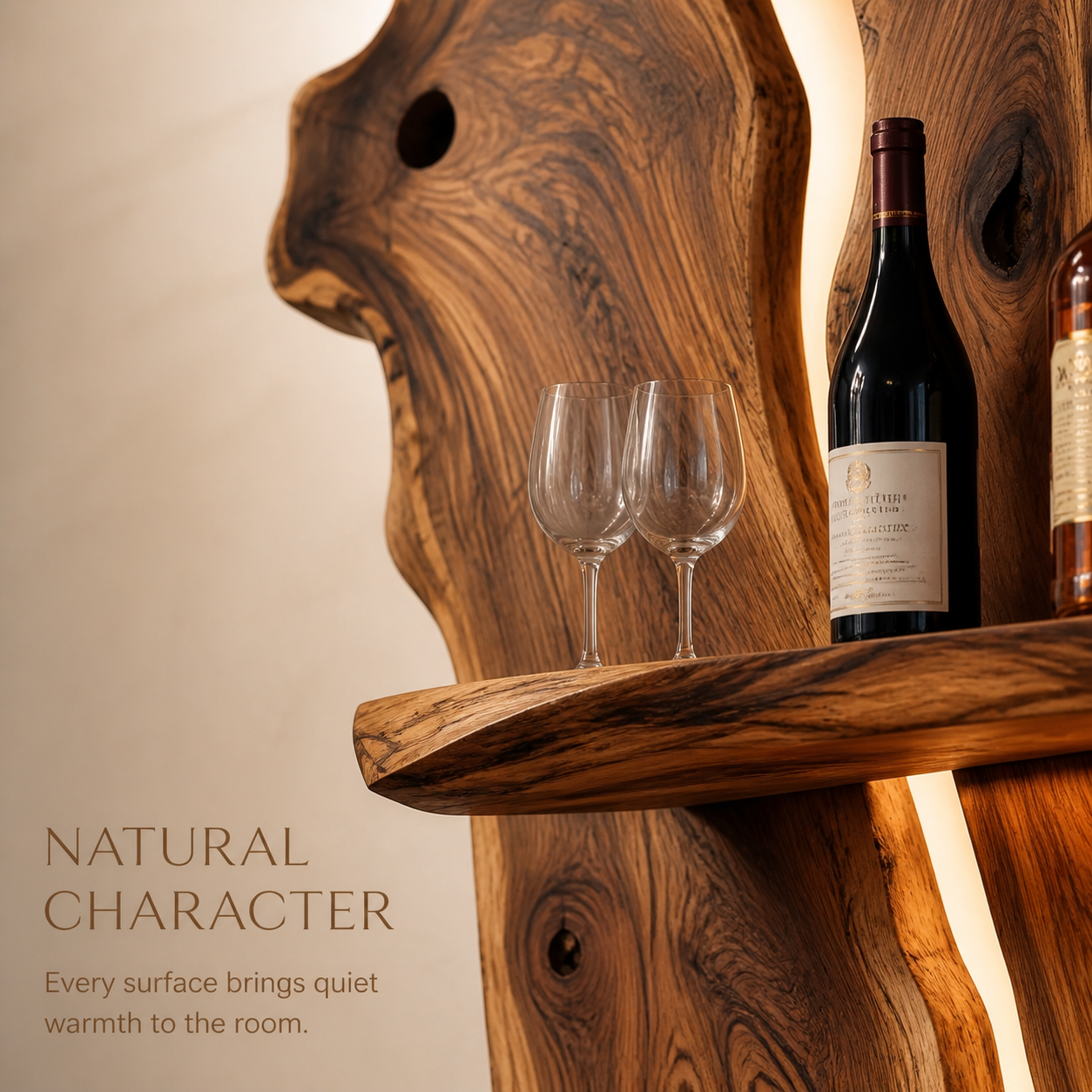 Isla Home Bar Wall Wine Holder - Design 353 - product image 05