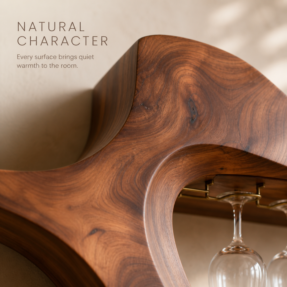 Soren Wall-Mounted Wine Rack - Design 354 - product image 05