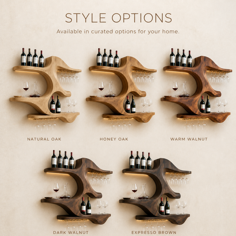 Soren Wall-Mounted Wine Rack - Design 354 - product image 11