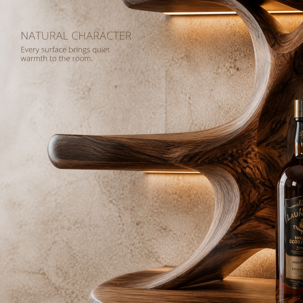 Calder Statement Wall Wine Holder - Design 357 - product image 05